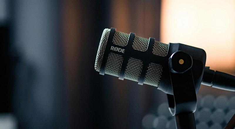 Studiomikrofon für professionelles Audio Branding und hochwertiges Sound Design.