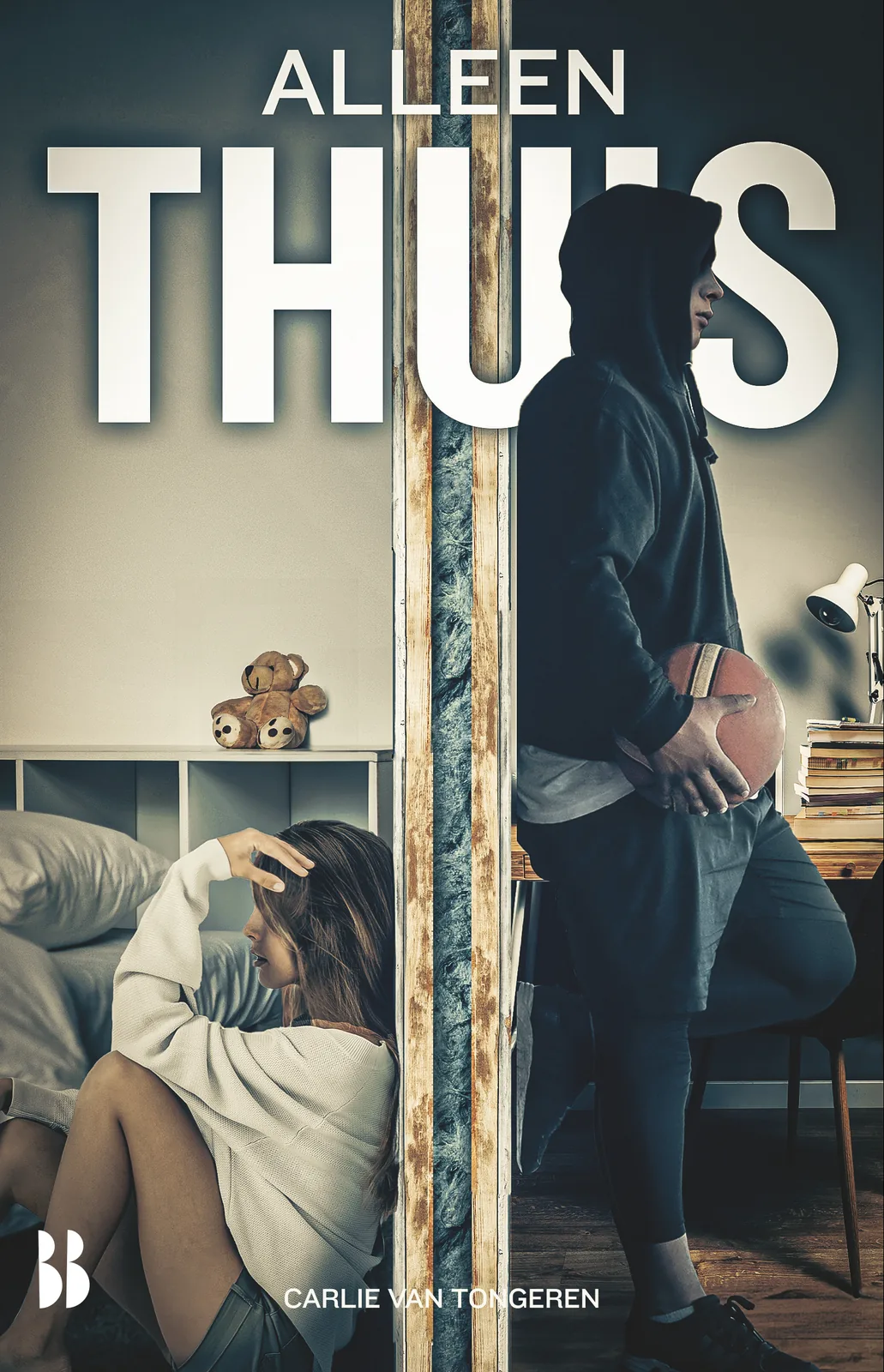 Cover van Alleen thuis – Carlie van Tongeren