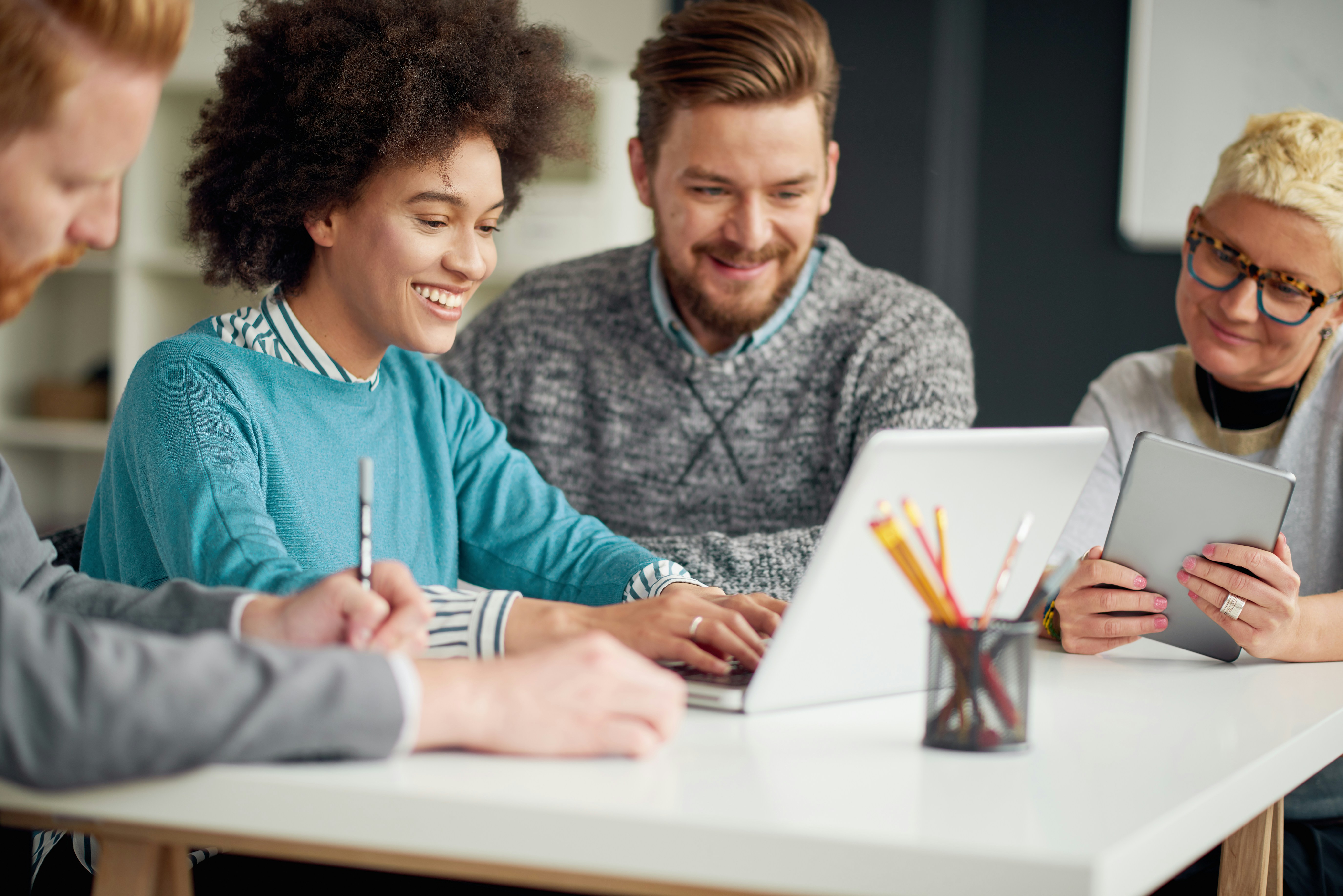 Students studying together at Jurisavant Academy