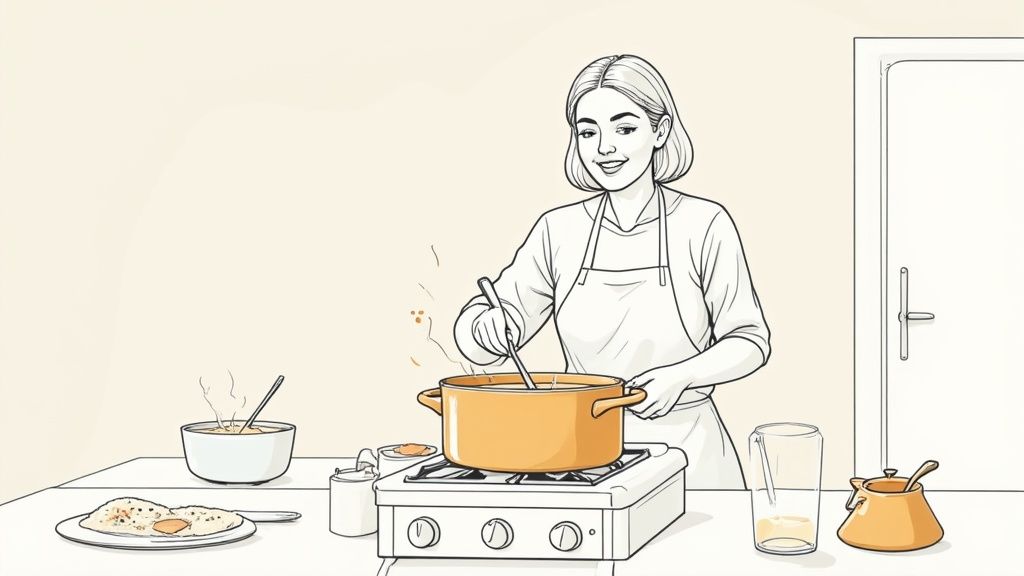 A heart-shaped bowl filled with lentils representing heart health