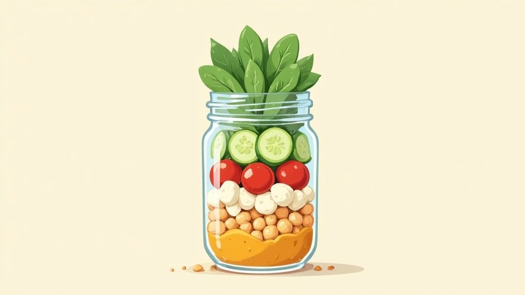 Mason Jar Salads