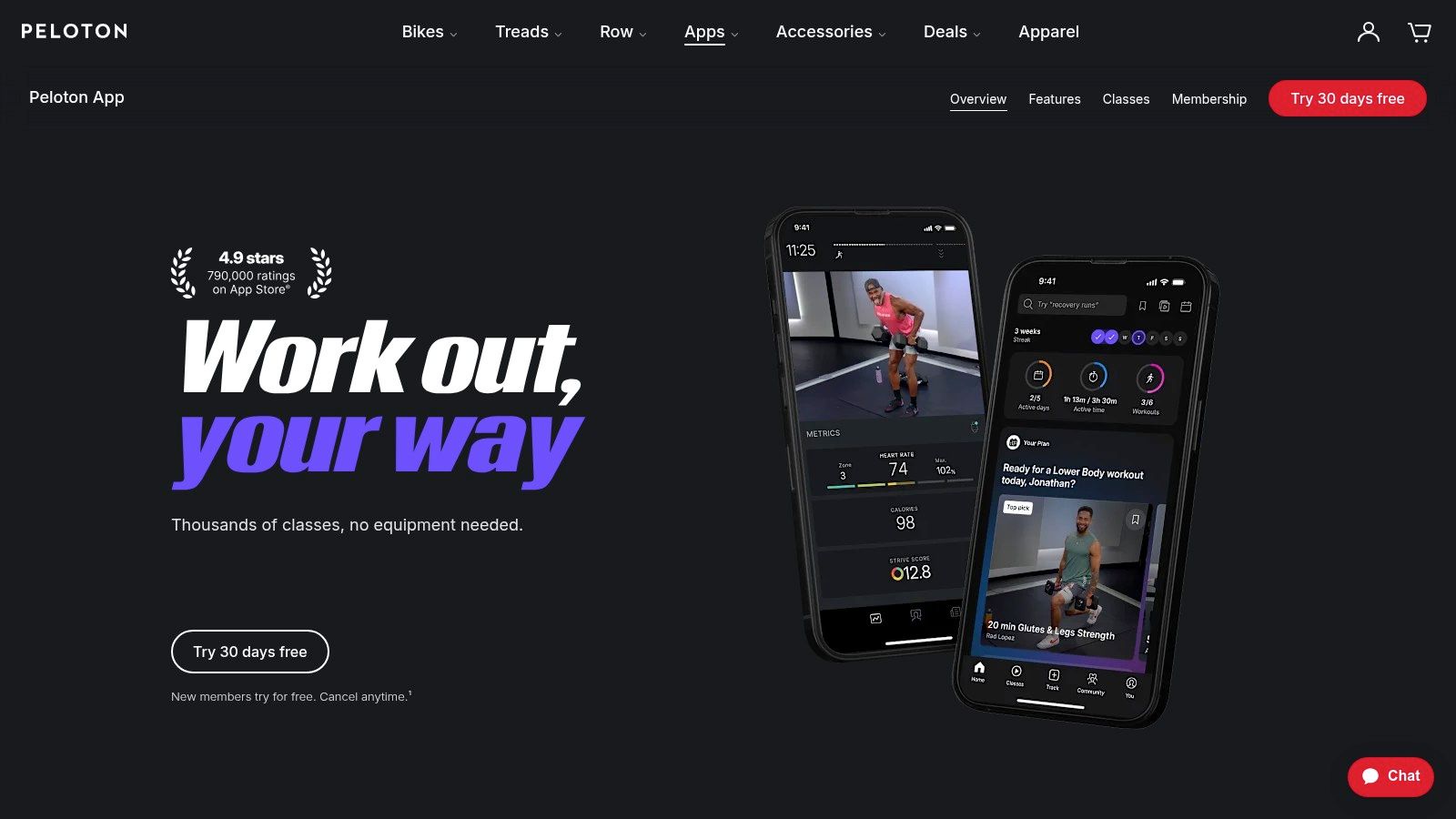 Peloton App (One / Peloton App)