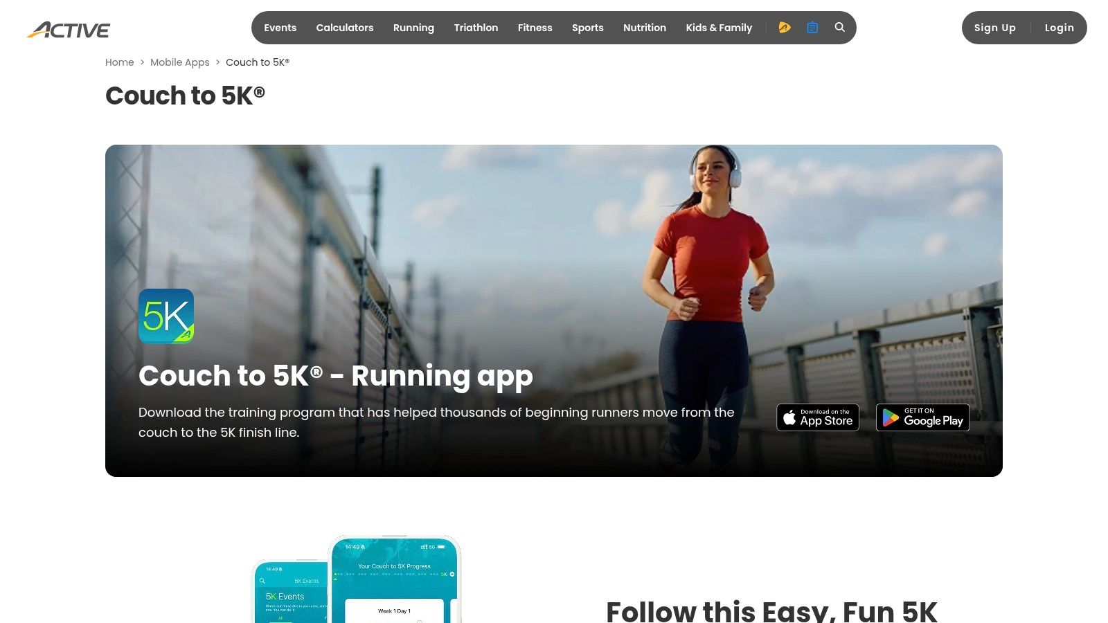 Couch to 5K by ACTIVE