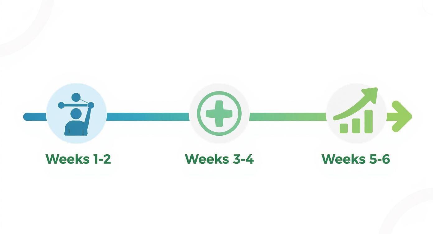 Infographic about what is progressive overload