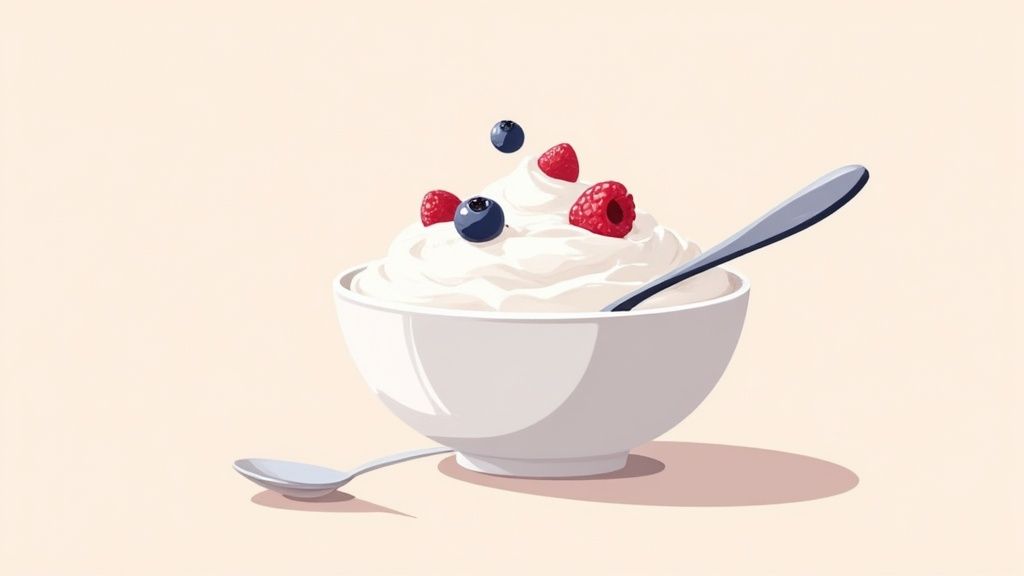 Greek Yogurt with Berries