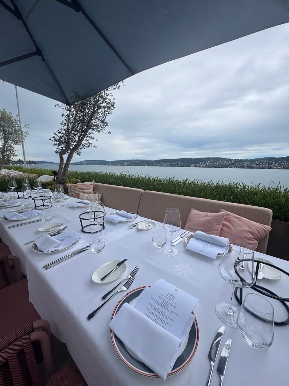 Press lunch organised by us at Alex Lake Zurich