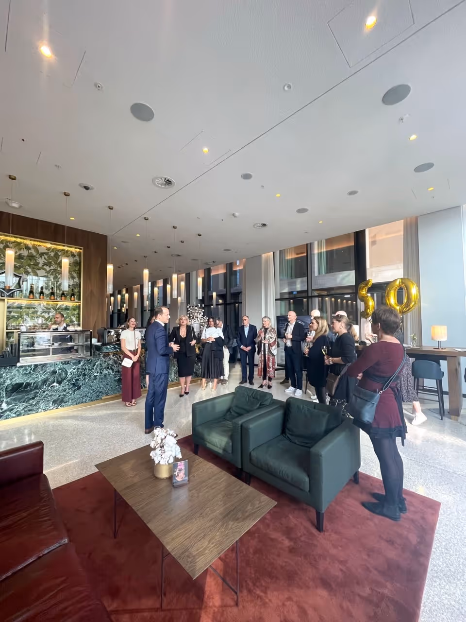 Presseevent 50 Jahre Mövenpick Hotels