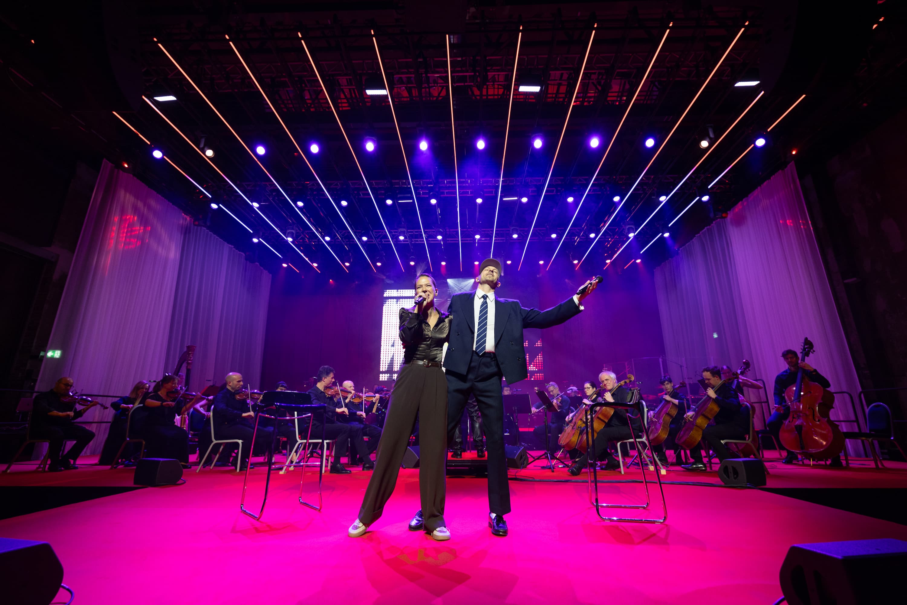 Musikalisches Finale mit Stress und Stefanie Heinzmann, begleitet vom Sinfonieorchester Biel Solothurn TOBS!