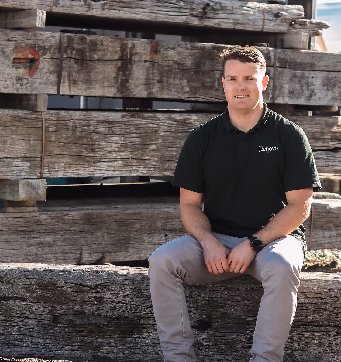 Almanzo Blampied Owner of Renovo Timbers
