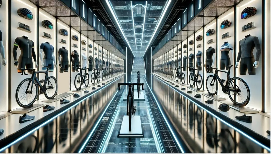 Modernes Fahrradgeschäft – Symbol für Innovation und digitale Handelskonzepte.