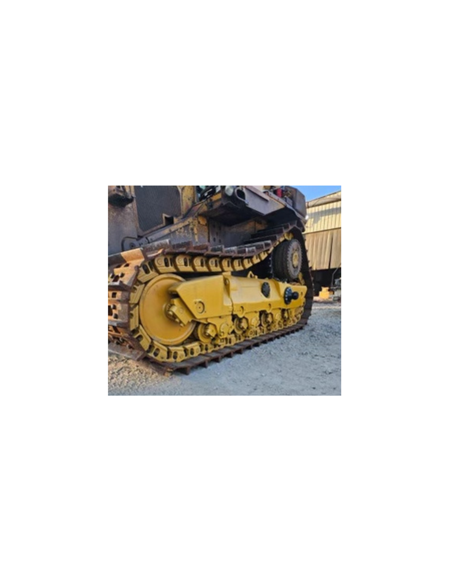 Track service and undercarriage pressing