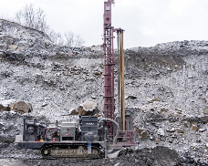 RTD55 DTH rotary drill rig
