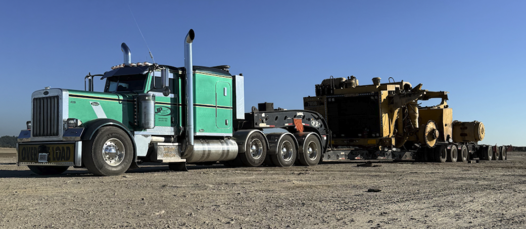 Heavy equipment transport and hauling in Kentucky