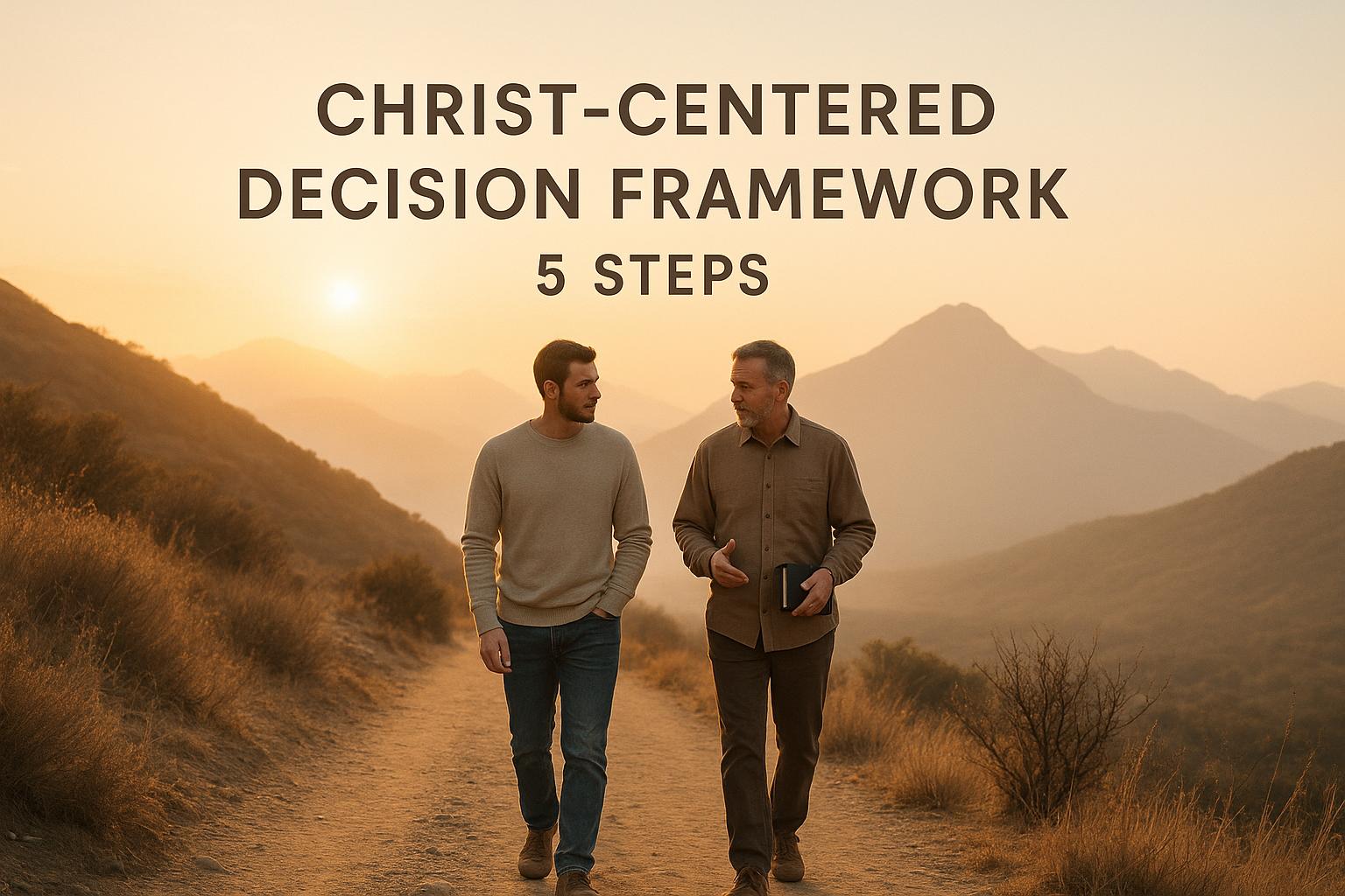Christ-Centered Decision Framework: 5 Steps