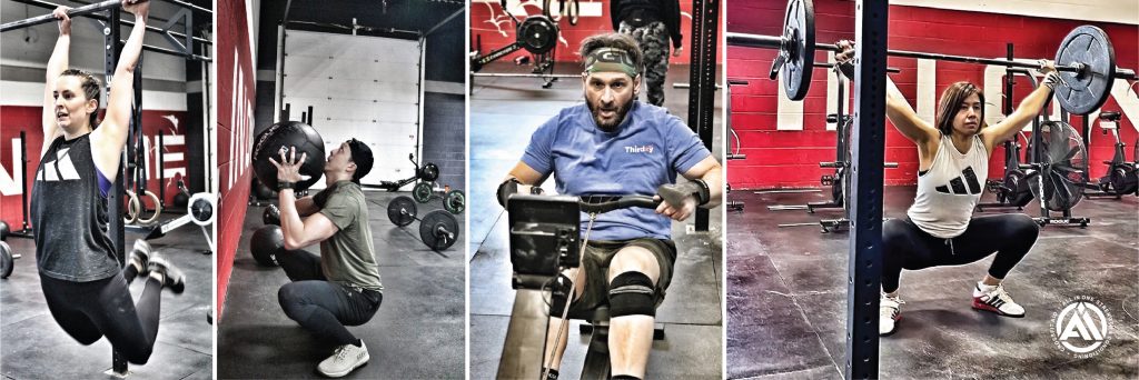 members working out at All In One