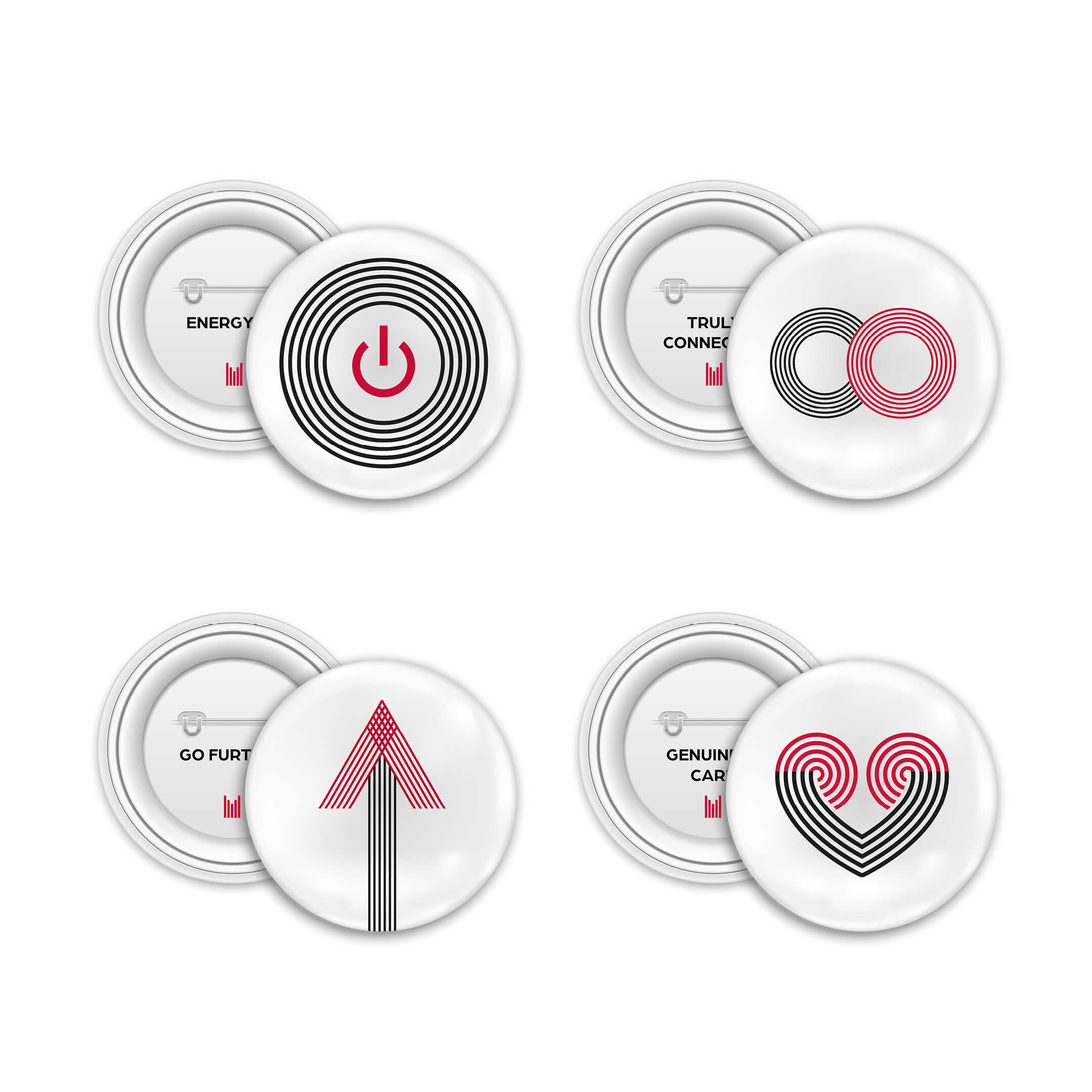 Millennium campaign—All Badges.