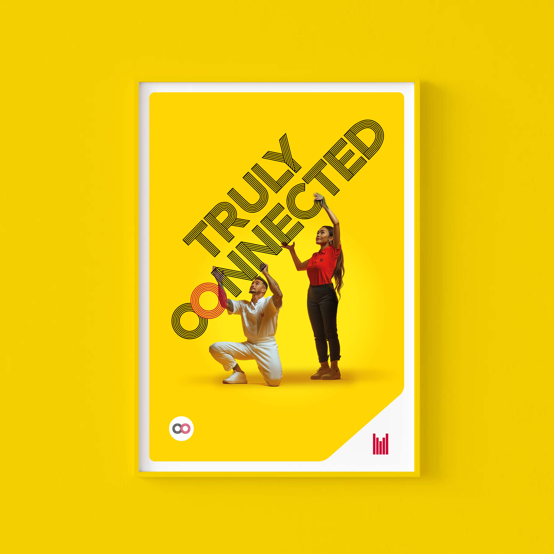 Millennium campaign—Truly Connected Poster.