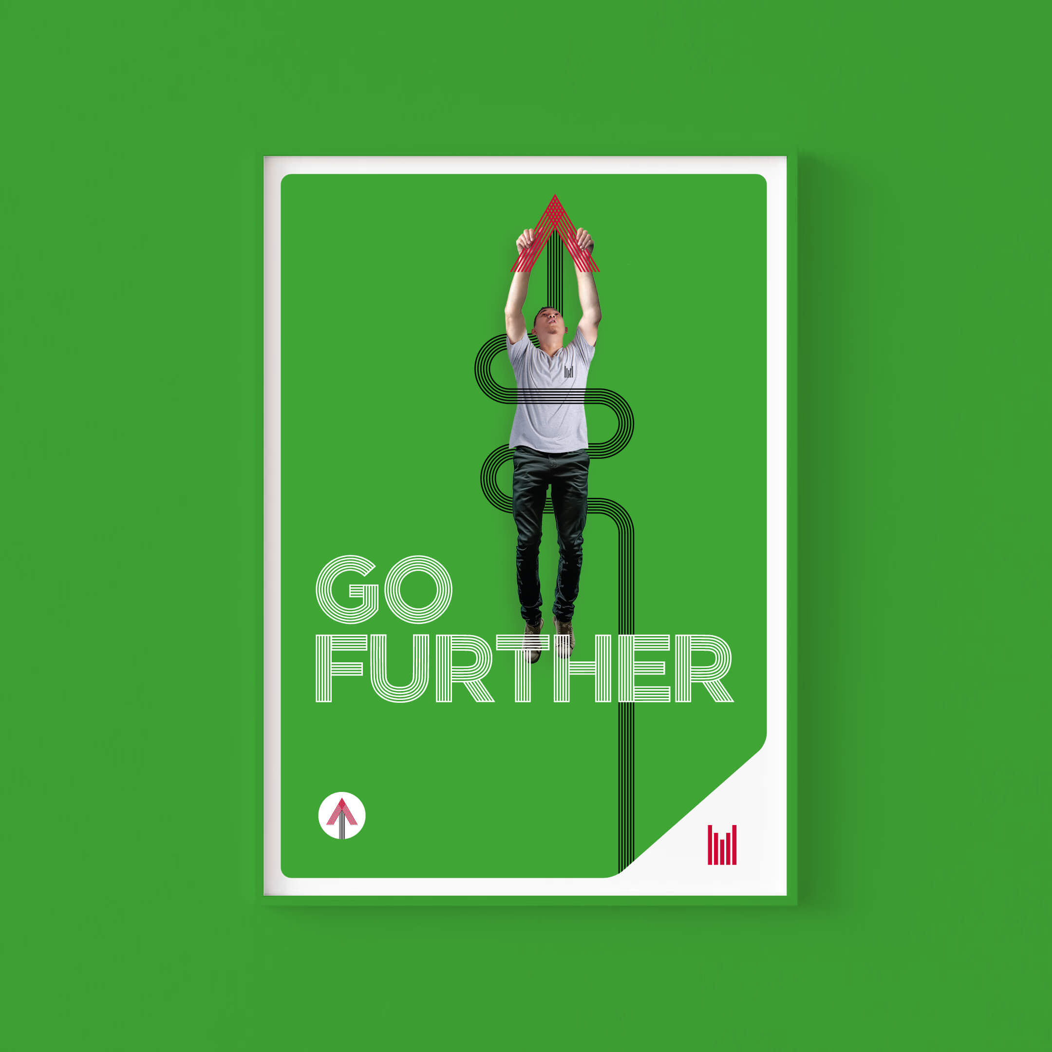 Millennium campaign—Go Further Poster.