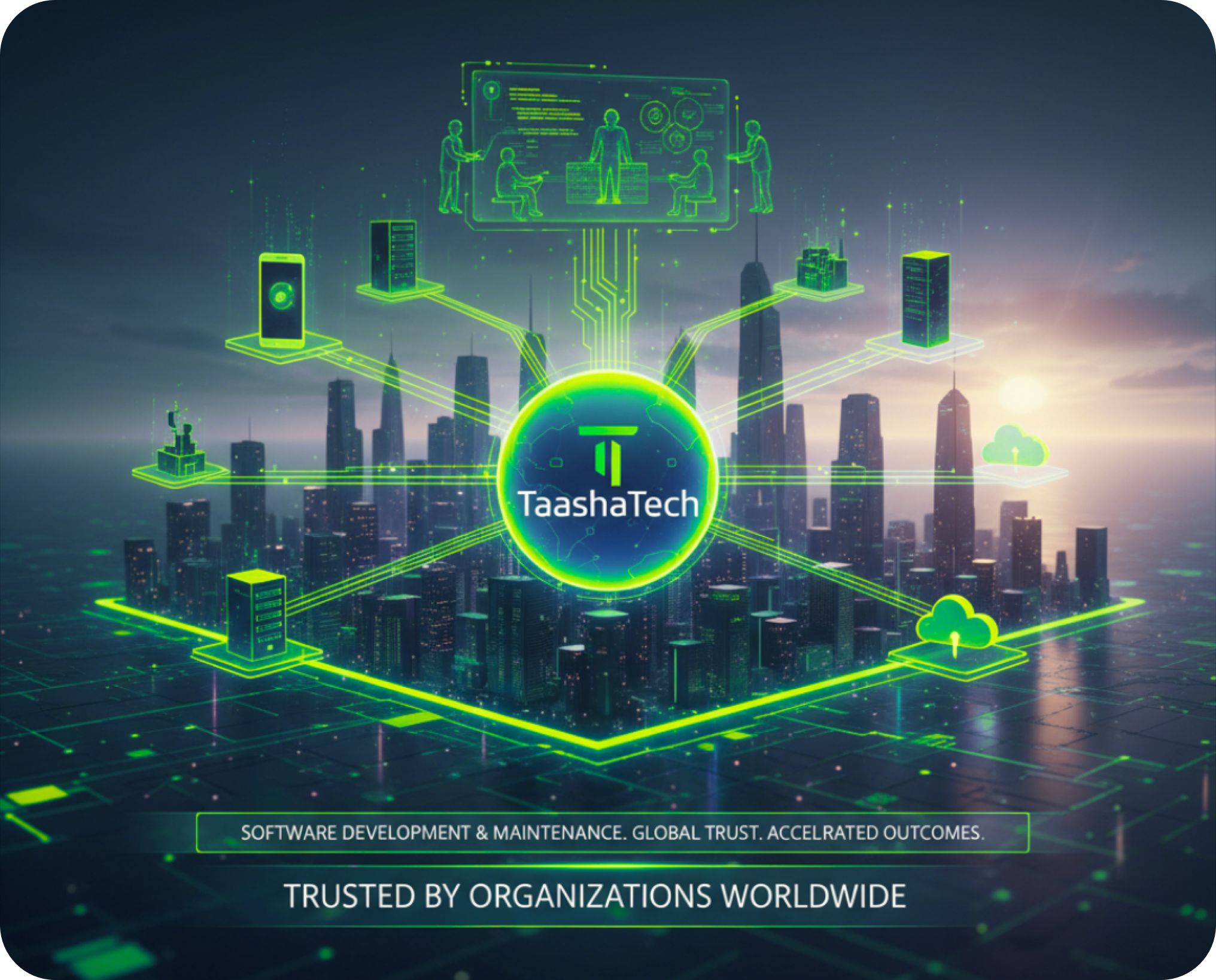 Custom software development company Taasha Technologies