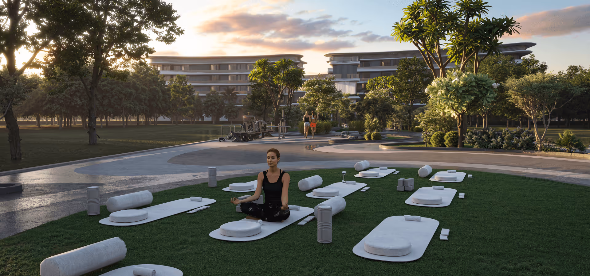 Wellness and balance amenities in premium residential project