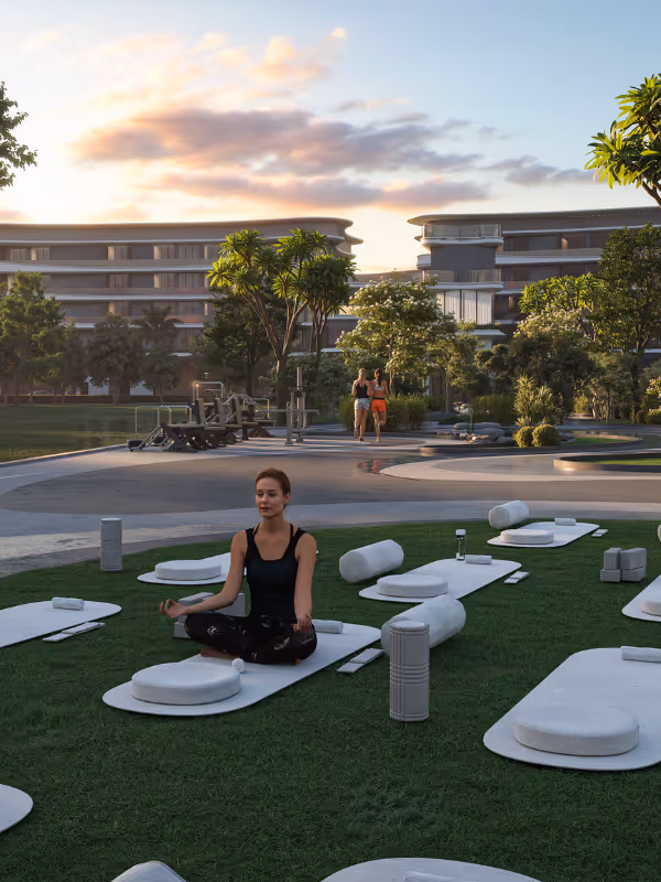 Wellness and balance amenities in premium residential project