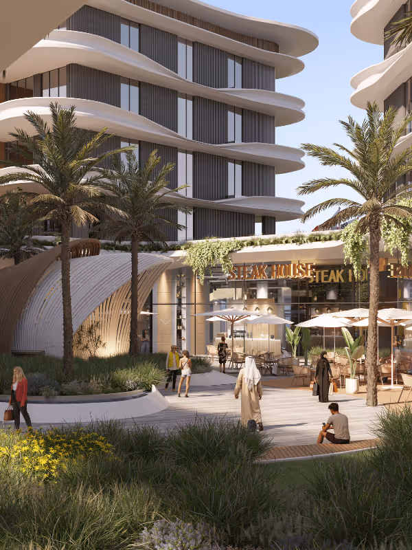 Community spaces to connect in modern housing society