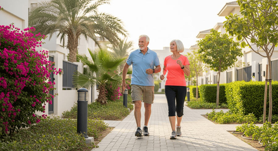 Healthy lifestyle living in Wadi Al Safa 7 Dubailand.