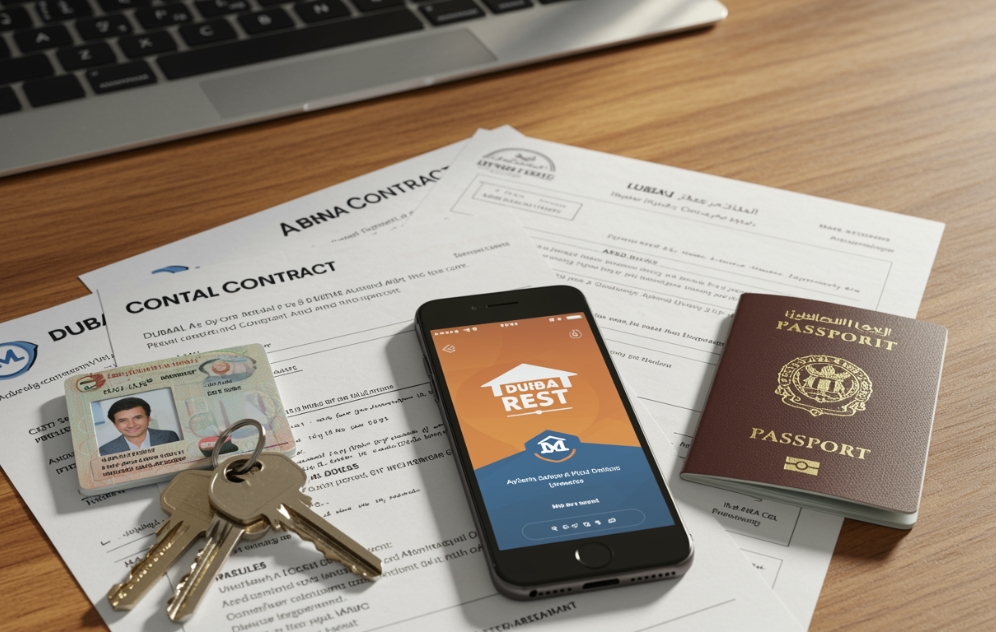 Essential documents Ejari registration Dubai 2026 tenancy contract Emirates ID passport Dubai REST app keys