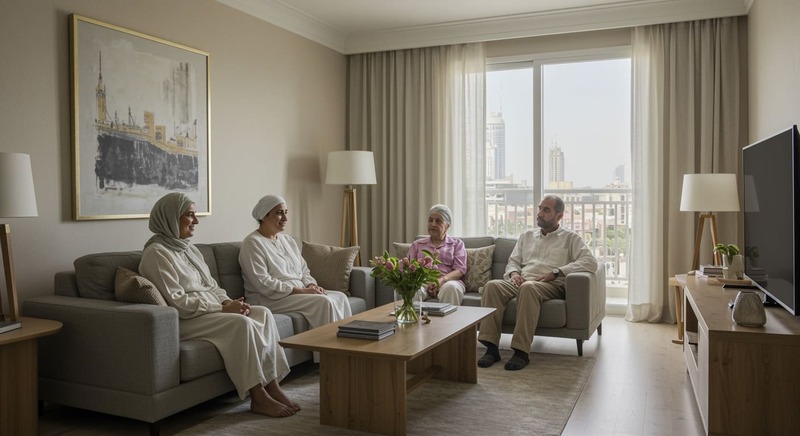 Dubai family home living apartment visa sponsorship Ejari registered tenancy legally settled expat lifestyle