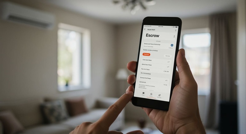Dubai REST App escrow account verification screen RERA project status check off-plan property buyer protection 2026.