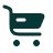 Shopping cart icon with a circle containing the number 13 in the top right corner.