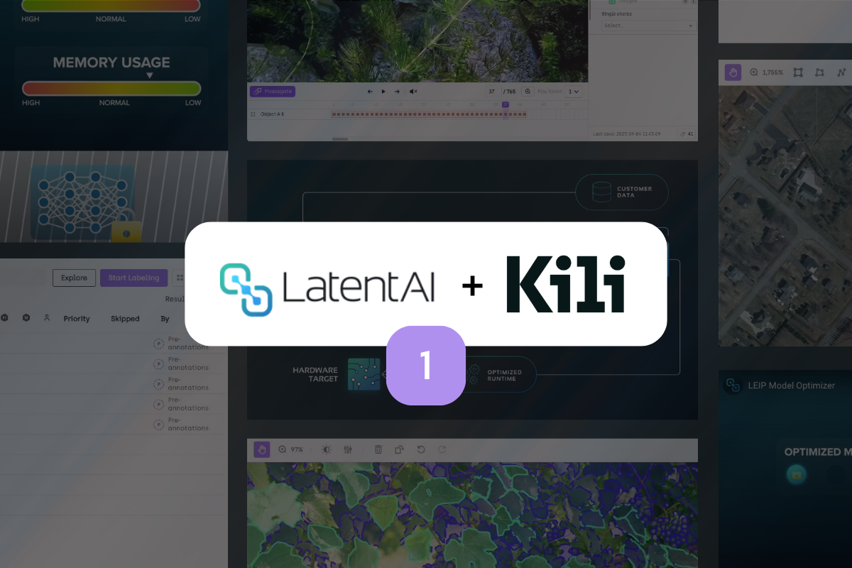 Data + Optimization Part 1: How Kili Technology and Latent AI Combine to Smooth Edge Model Production