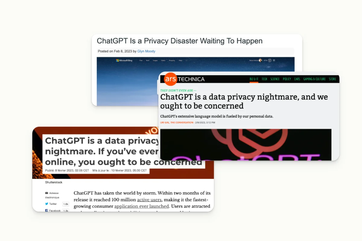 different-articles-warning-about-chatgpt-causing-privacy-issues