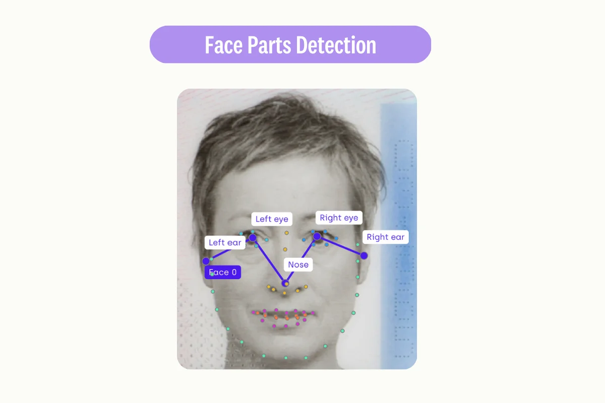 face parts detection