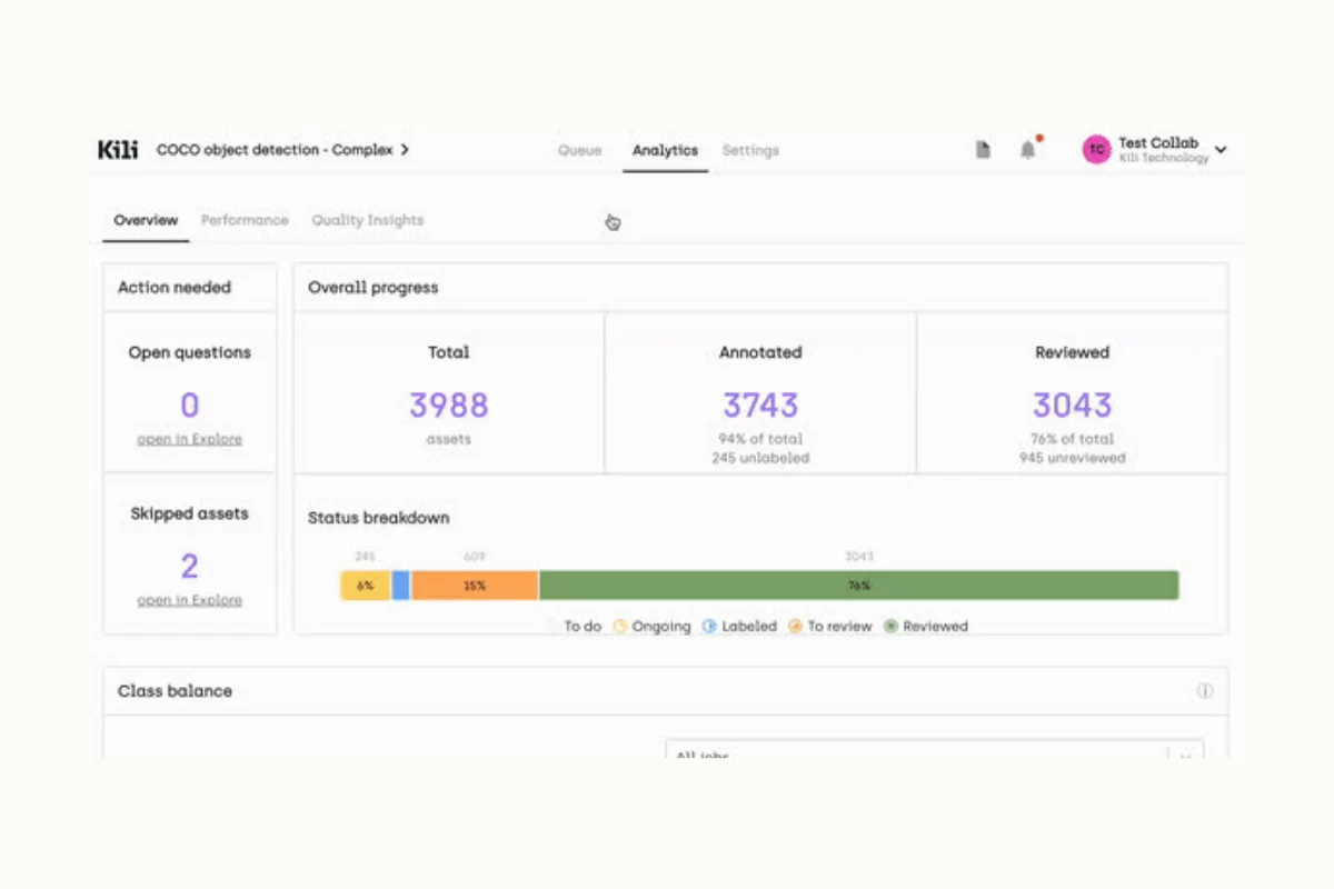 analytics-on-kili-technology-platform