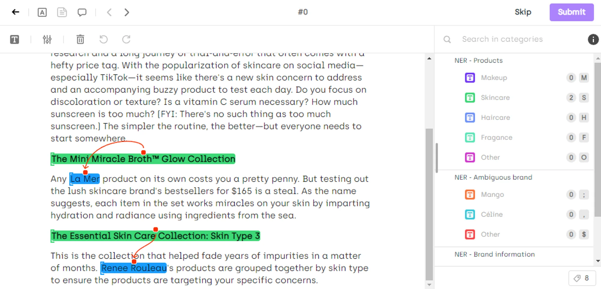 word-labeling-on-document