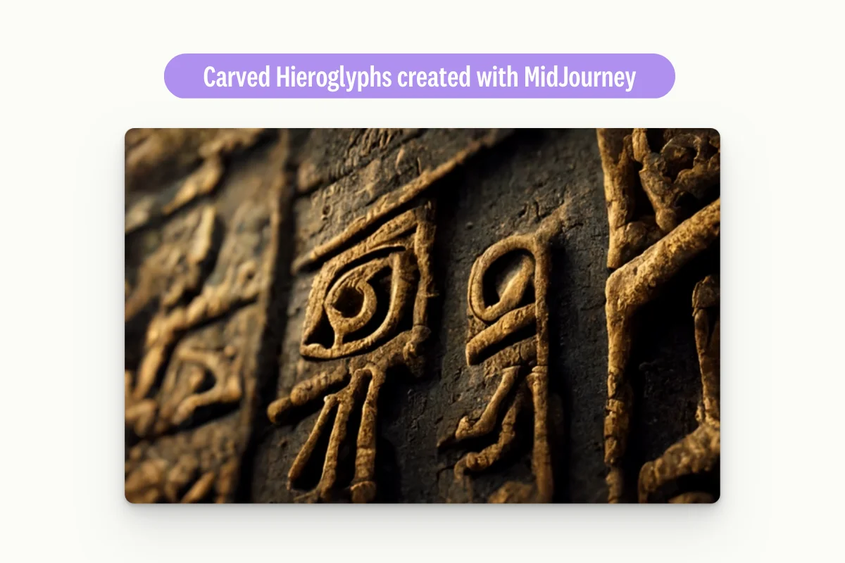 carved-hieroglyphs-created-with-midJourney