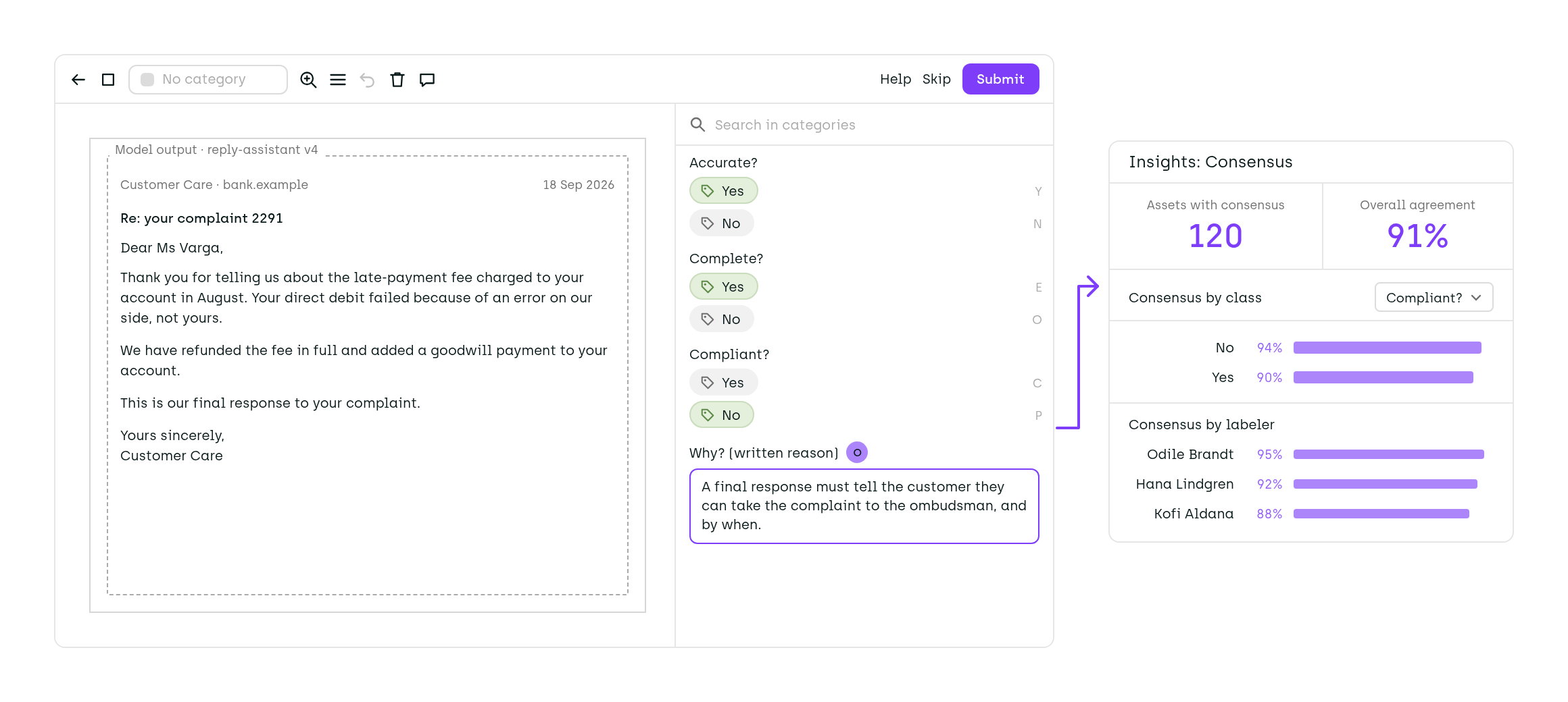 AI Evaluation Your Experts Stand Behind