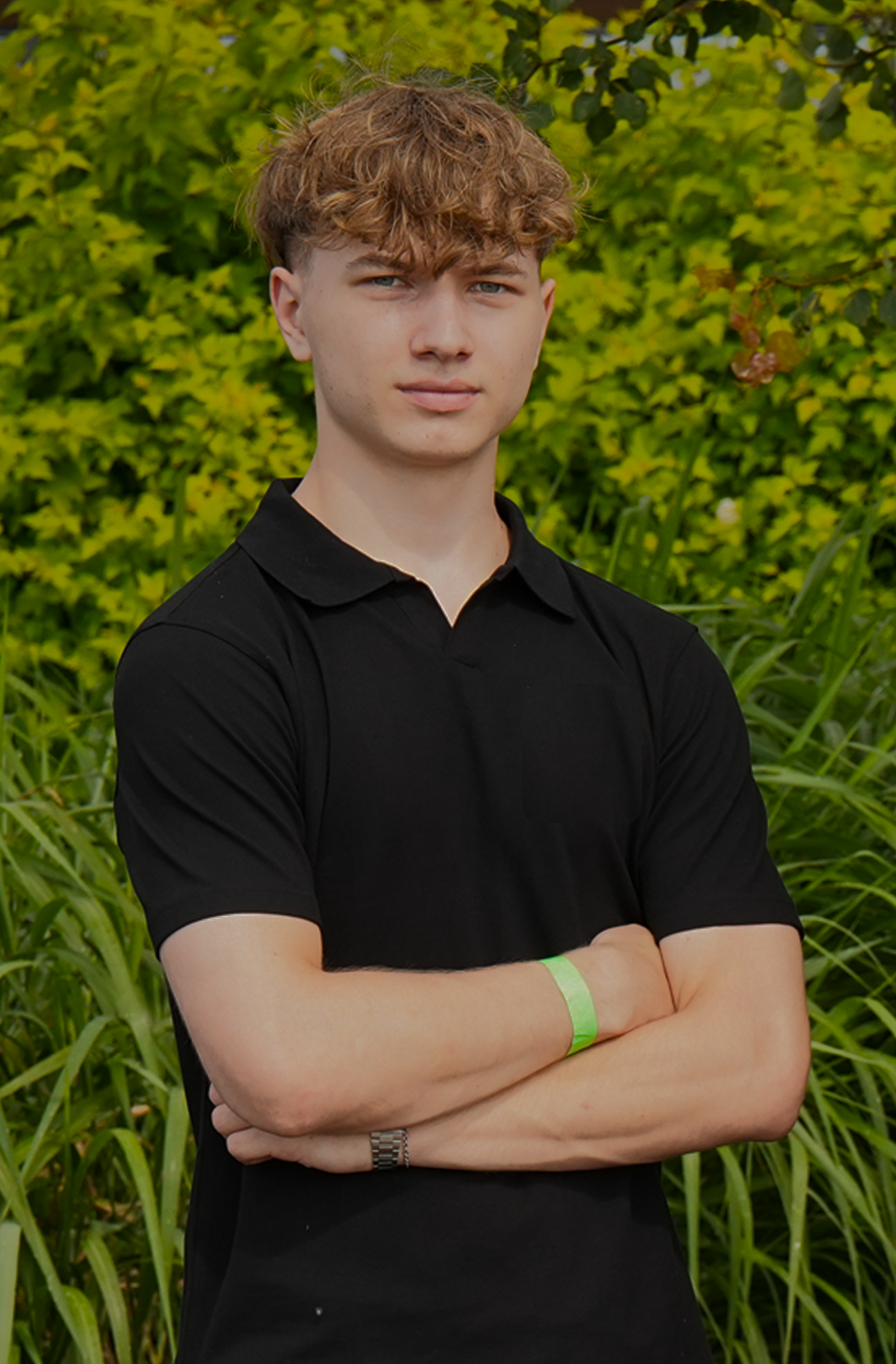 Serene Woman in Sunlight