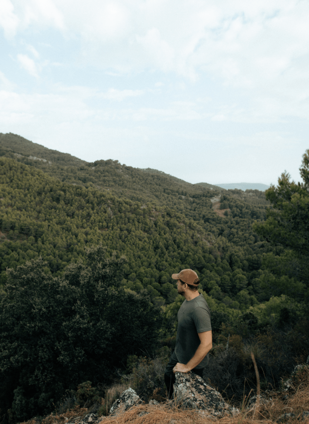 Serene Woman in Sunlight