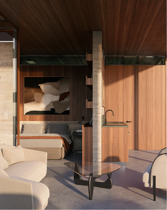 Serene Woman in Sunlight