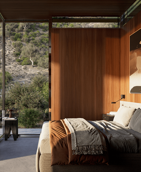 Serene Woman in Sunlight