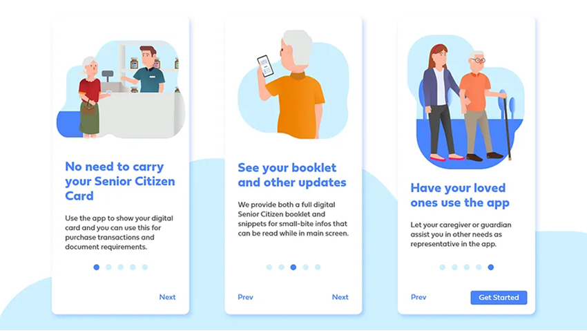 Senior App page preloader