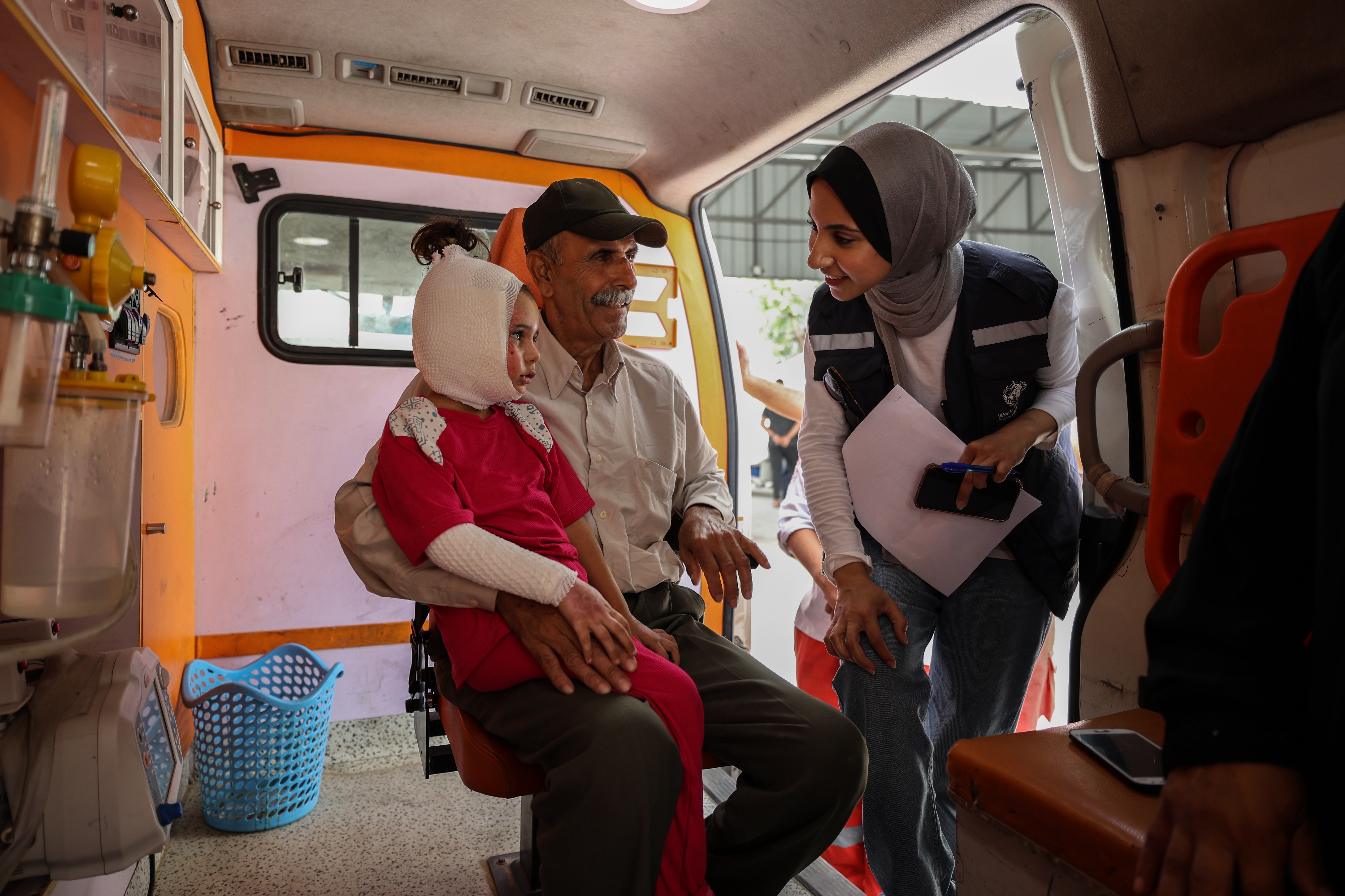 We Support WHO to Rebuild Healthcare in Gaza  