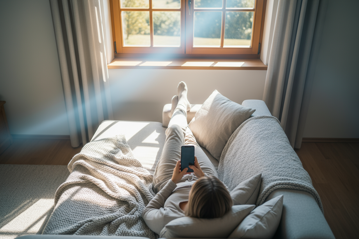 Einfamilienhaus mit installierter PV-Anlage in Bayern; Energiefluss ins Haus – Montage durch BZ Electronix