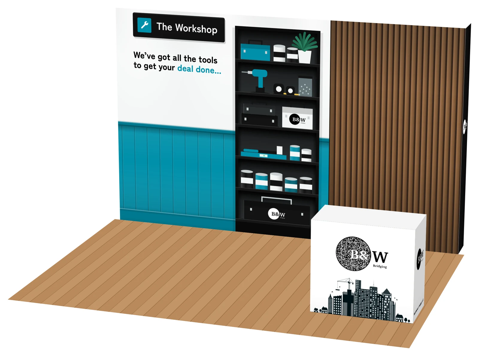 The Workshop stand at The FP Show
