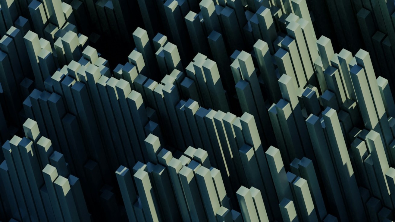 Abstract geometric pillars representing the hidden tax of dirty data and the complexity it creates in modern e-commerce systems. (thumbnail image)