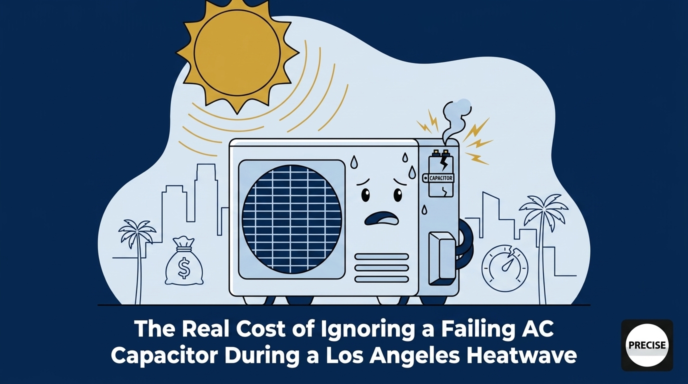 The Real Cost of Ignoring a Failing AC Capacitor During a Los Angeles Heatwave