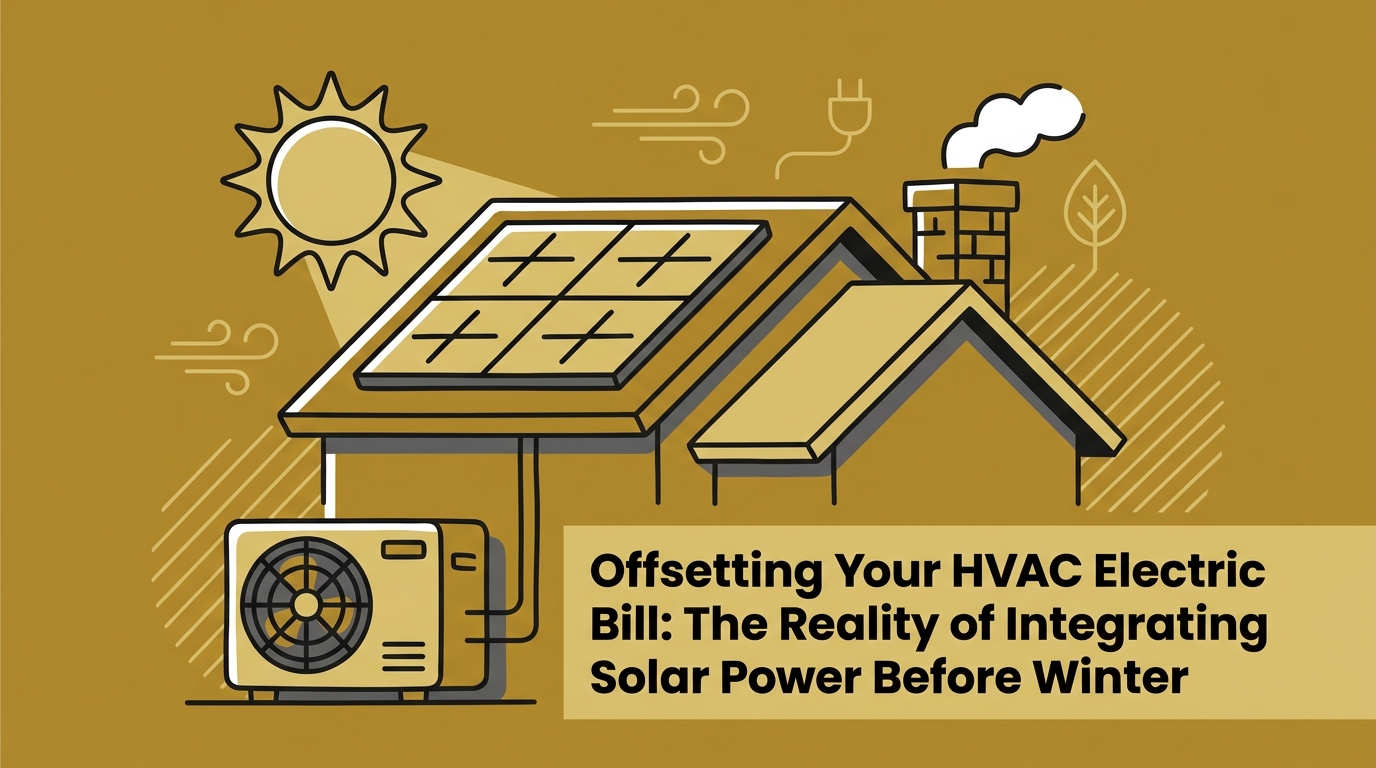 Offsetting Your HVAC Electric Bill: The Reality of Integrating Solar Power Before Winter