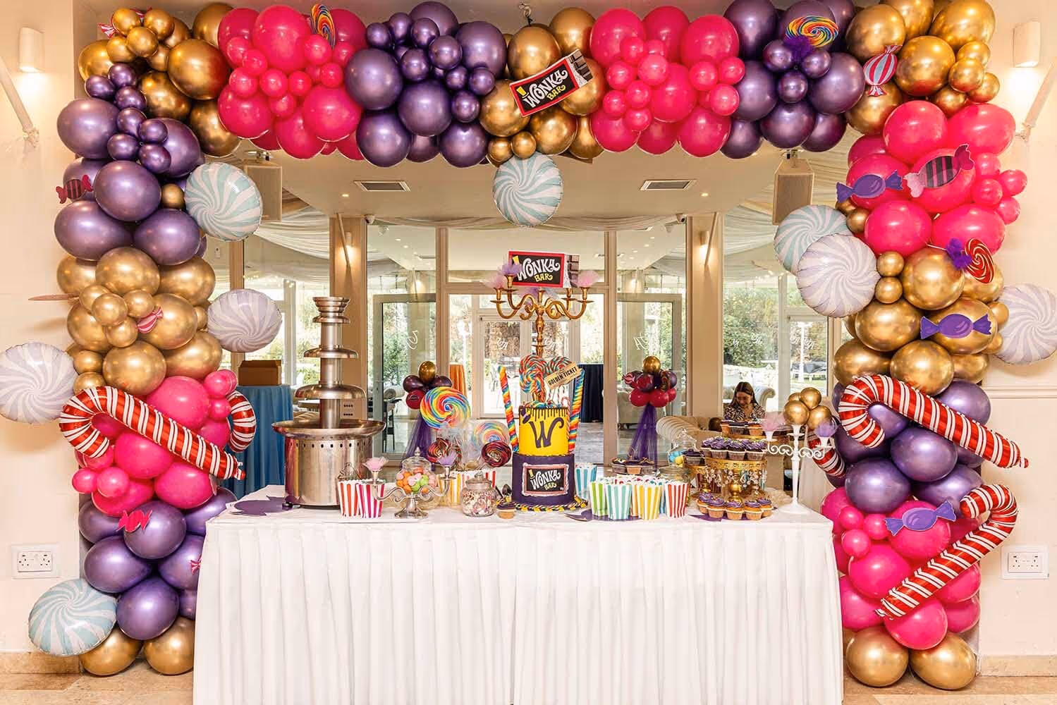 Decorations for the Carnival, organised by Deriv